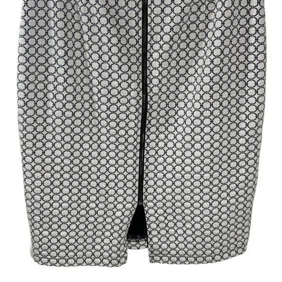 Maeve by Anthropologie Black White Pencil Skirt Women’s Small Straight - Picture 6 of 12